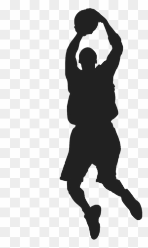 Basketball Sport Silhouette Clip Art - Boys Basketball Silhouette