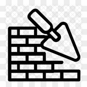 Wall Icon - Build Brick Wall Icon