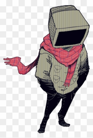 Object Heads Object Heads Tv Head Anime Art Outer Tv Head Drawing Free Transparent Png Clipart Images Download