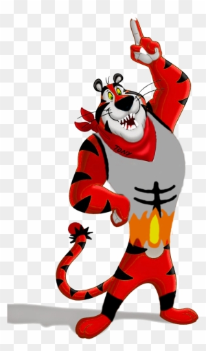 flocked tony the tiger