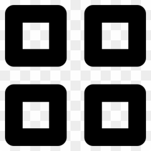 Visualization, Option, Button, Of, Four, Squares Icon - Menu Square Icon