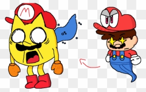 Mario Can Enter In Pac Man Body By Genny03 - Pac-man
