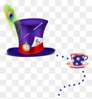 Mad Hatter's Hat And Teacup - Coffee Cup