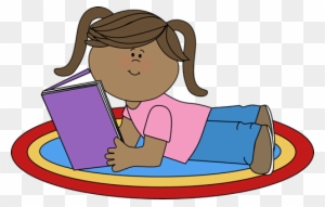 Girl Reading Clip Art - Chore Chart