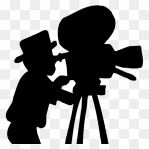 Movie Camera Silhouette At Getdrawings - Movie Camera Clipart Png