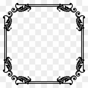Ornamental Flourish Frame Extrapolated 4 - Portable Network Graphics - Free  Transparent PNG Clipart Images Download