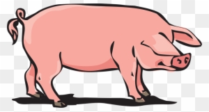 Pork Clipart Farm Pig - Animal Farm Pig