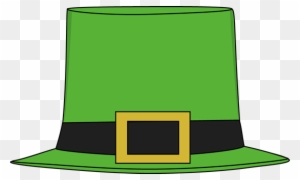 Irish Top Hat Clip Art - St Patrick's Day Hat Clipart