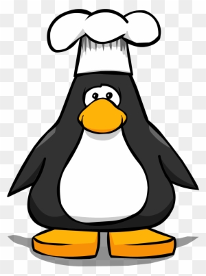 Chef Hat From A Player Card - Club Penguin Boa