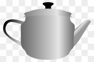 Teapot By Rones Png Images - Metal Tea Pot Png