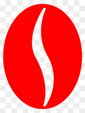 Red Coffee Bean Icon - Red Coffee Bean Icon - Free Transparent PNG Clipart  Images Download
