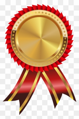 Gold Medal Clipart Savoronmorehead - Gold Medal Ribbon Png