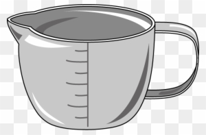 Cup Clip Art - Measuring Cup Clipart Transparent