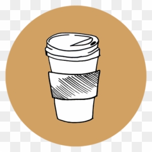Caveman Cups Does Not Currently Offer Matching Lids - Coffee Cup Drawing
