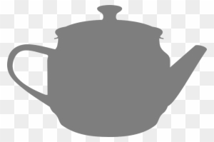 Teapot Clipart Vector - Tea Pot Silhouette Png