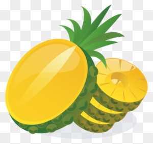 Pineapple Sweet Yellow Delicious Ripe Frui - Pineapple Clipart