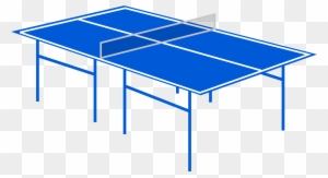 Table Clipart Vector Clip Art Free Design - Draw A Table Tennis