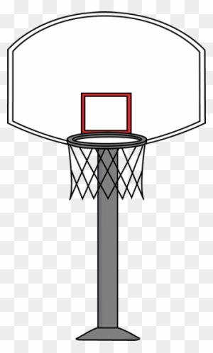 Clip Art Basketball Hoop - Basketball Hoop Clipart