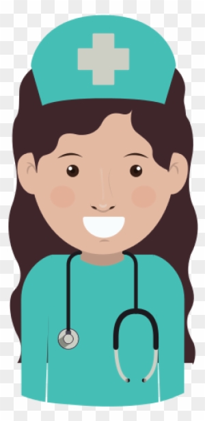Smiling Medical Nurse - Cartoon Transparent Background Nurse - Free  Transparent PNG Clipart Images Download