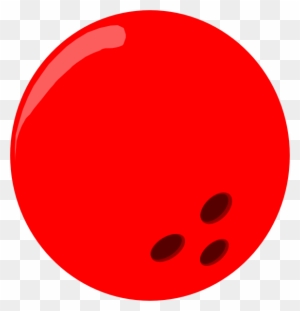Red Clip Art - Red Bowling Ball Png