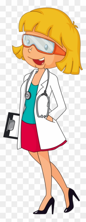 Clip Art - Doctor Animation Girl