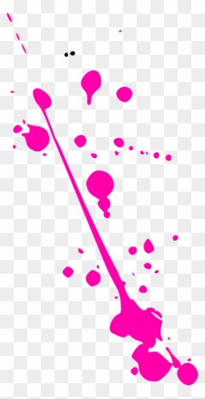 Pink Paint Splatter Clip Art At Clker Danganronpa Blood Png
