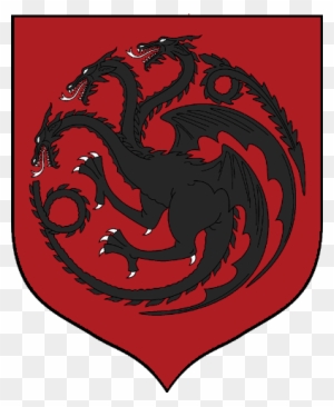 House Targaryen Main Shield - Game Of Thrones House Targaryen - Free ...