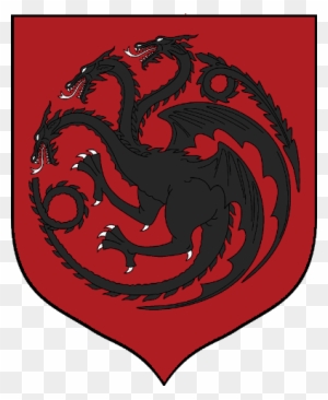 House Blackfyre Main Shield - Blackfire Game Of Throne