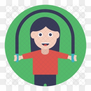 Skipping Rope Vector - Jumping Rope Icon - Free Transparent PNG Clipart ...