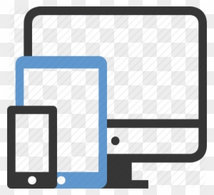 Computer Tablet Phone Icon - Any Device Icon Png