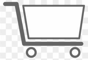 View All Images-1 - Black And White Shopping Cart