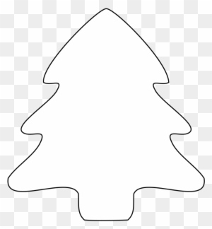 Baby Nursery - Christmas Tree Outline Transparent