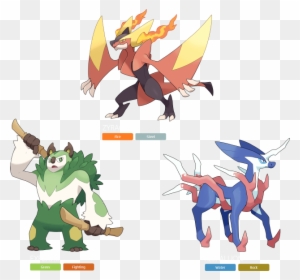 All unused Pokemon type combinations so far, Pokémon