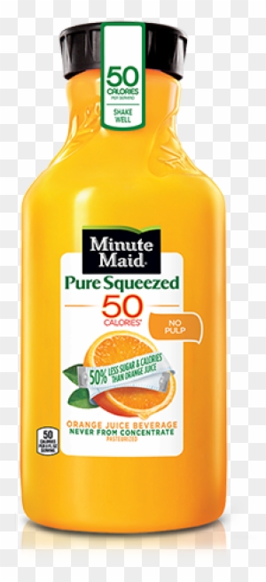 Free Minute Maid Orange Juice Bottle - Minute Maid 50 Calorie Orange Juice