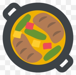 Shallow Pan Of Food Emoji Vector Icon Free Download - Apparel Printing Emoji Shallow Pan Of Food Lunch Bag