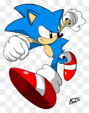 Classic Sonic Adventure 2 Pose By Drawn By Aj On Deviantart - Sonic Adventure 2 Classic Sonic