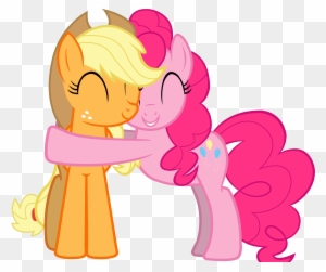 Party Hat Vector - Applejack And Pinkie Pie