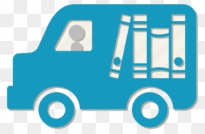 Mylibrary & Delivery/ill Accounts - Books Delivery Van Png