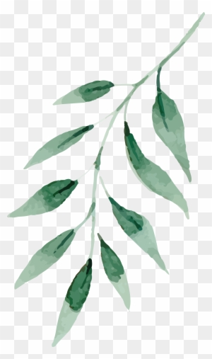 Watercolor Painting Drawing Leaf - Leaves Watercolor Png