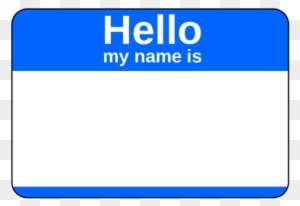 blue name tag avery