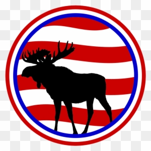 Progressive 'bull Moose' Party Alt Logo By Bullmoose1912 - Progressive Bull Moose Party