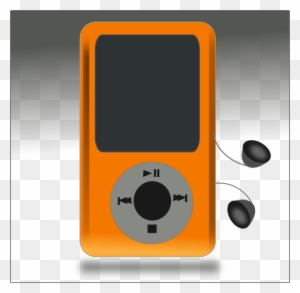 Ipod Clipart Music Player - Imagenes De Un Mp3