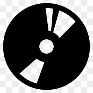 Disc Digital Tool Symbol For Music Interface Or Burn - Disc Symbol
