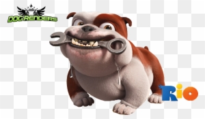 Dog From Rio The Movie - Bulldog From Rio