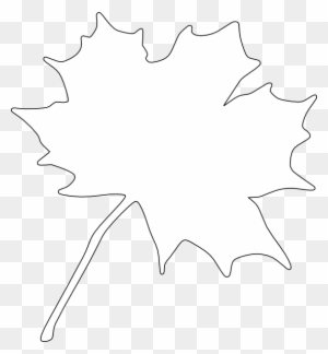 White Leaf Clip Art At Clker Com Vector Clip Art Online - Third Grade