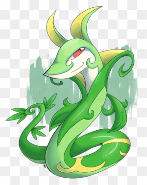 Fat Serperior Pokemon Images - Sexy Serperior - Free Transparent PNG  Clipart Images Download