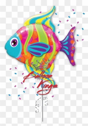 Fashionable Fish - Sea Animals Qualatex Balloon