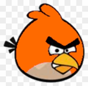 Orange Angry Bird - Angry Birds Star Wars Red