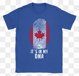 It's In My Dna Canada Flag Shirts - Google Bike T Shirt