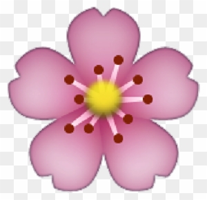 Emoji And Flower Image - Flower Emoji Png
